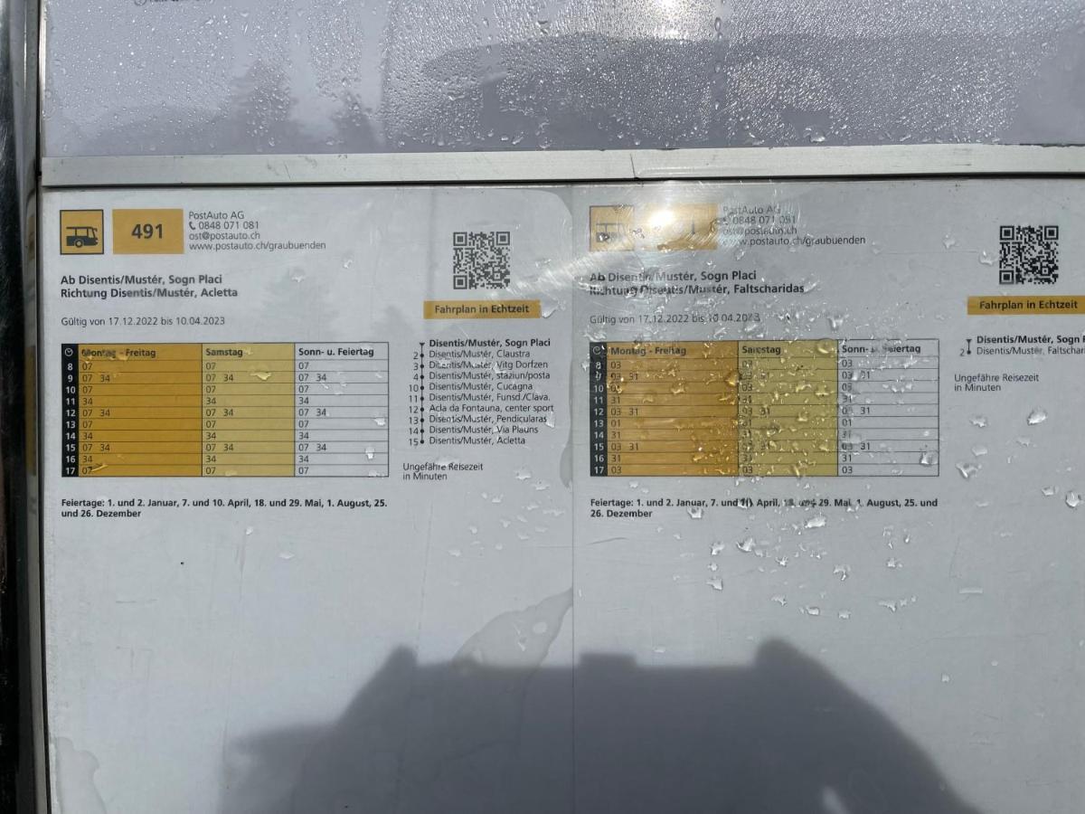 Apartament Disentis Zewnętrze zdjęcie